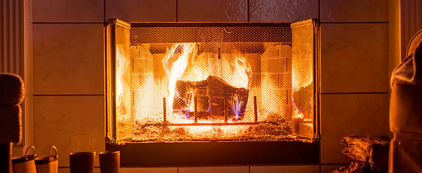 Mendota Hearth Landscape Fireplace Installation in Lima, Ohio
