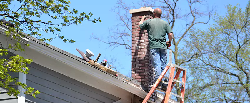 Vinyl and PVC Chimney Flashing Installation in Lima, OH